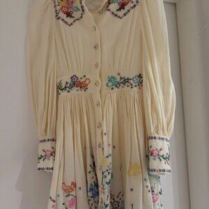 Zimmermann Clover Mini Shirt Dress 0P